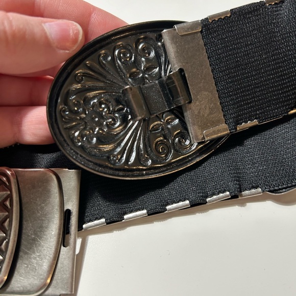 Vintage | Metal Stretching Belt | Silver - Picture 5 of 6